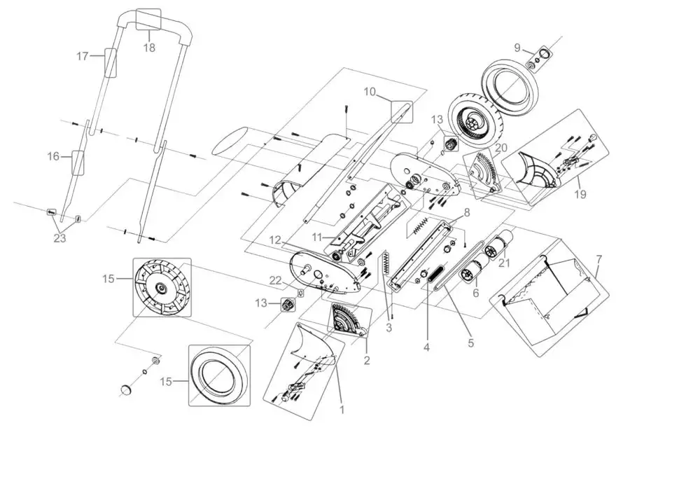 Zeichnung - GDE Spindelmher GS 350 - 95116